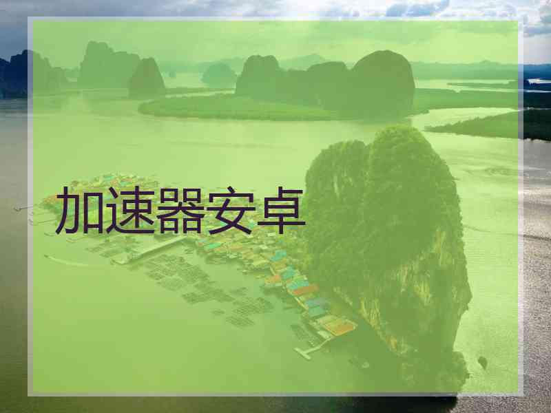 加速器安卓