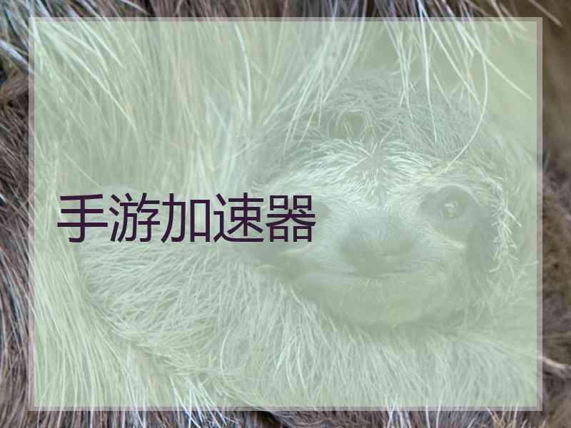 手游加速器