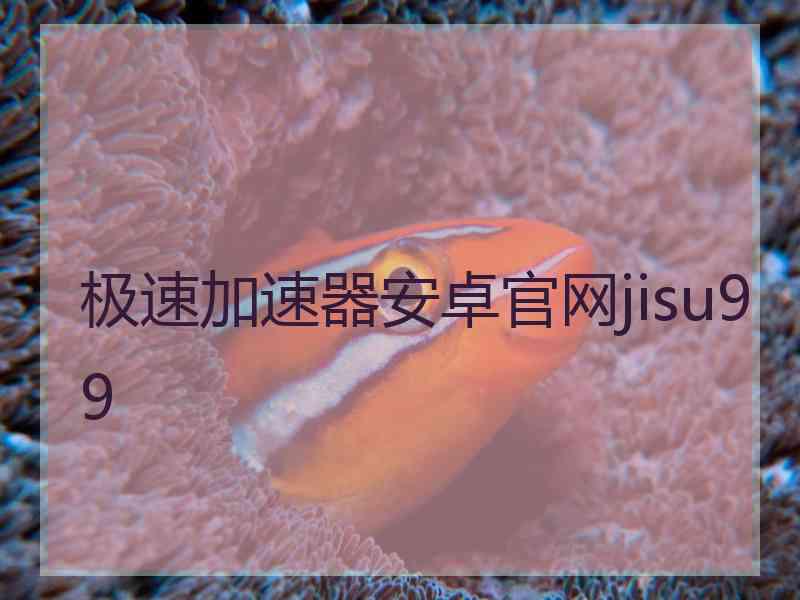 极速加速器安卓官网jisu99