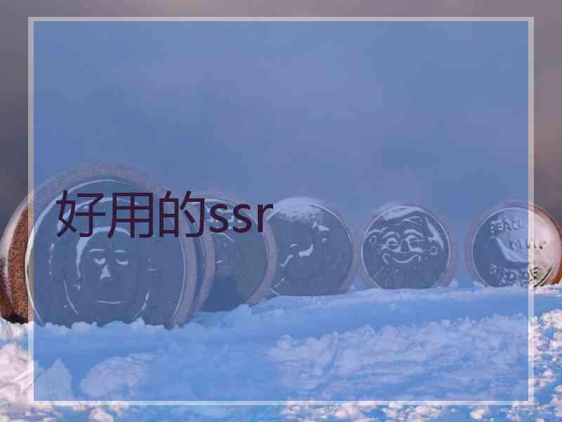好用的ssr