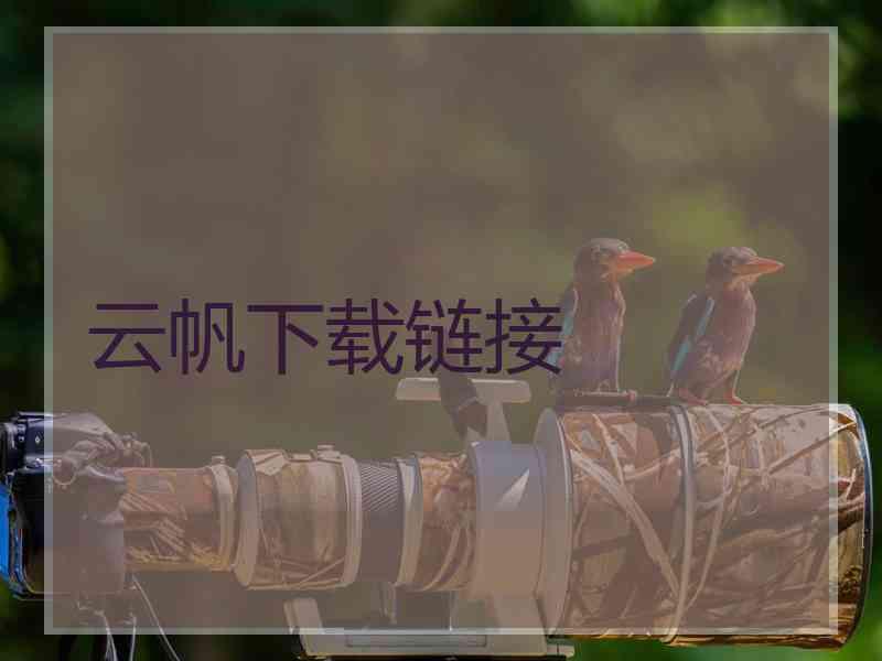 云帆下载链接