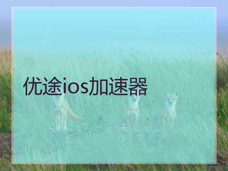 优途ios加速器