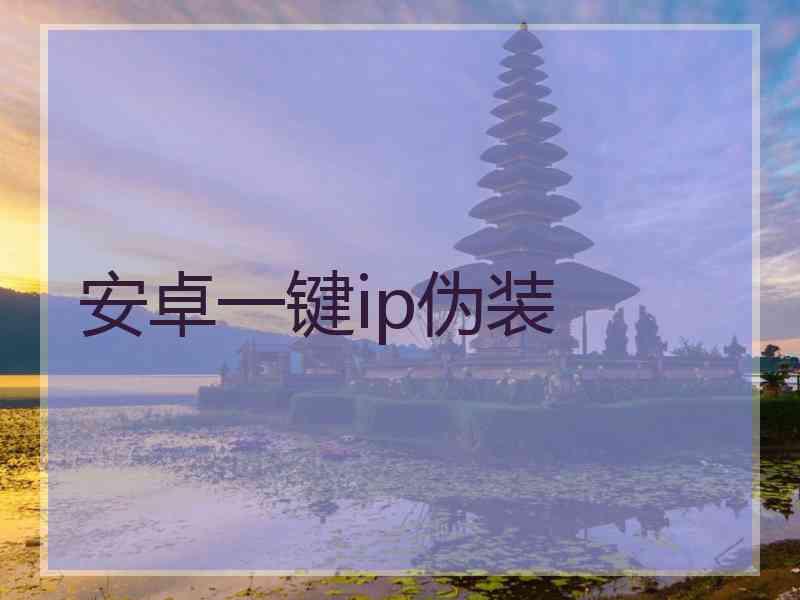 安卓一键ip伪装