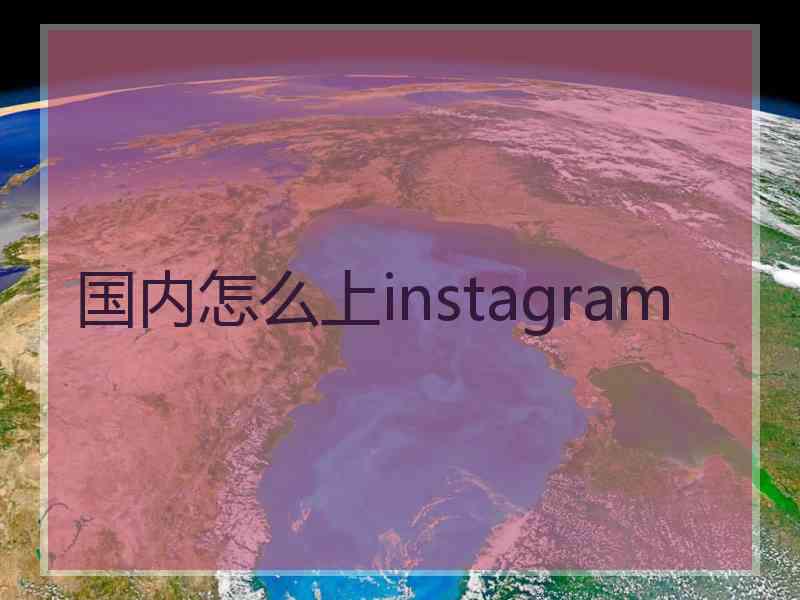 国内怎么上instagram