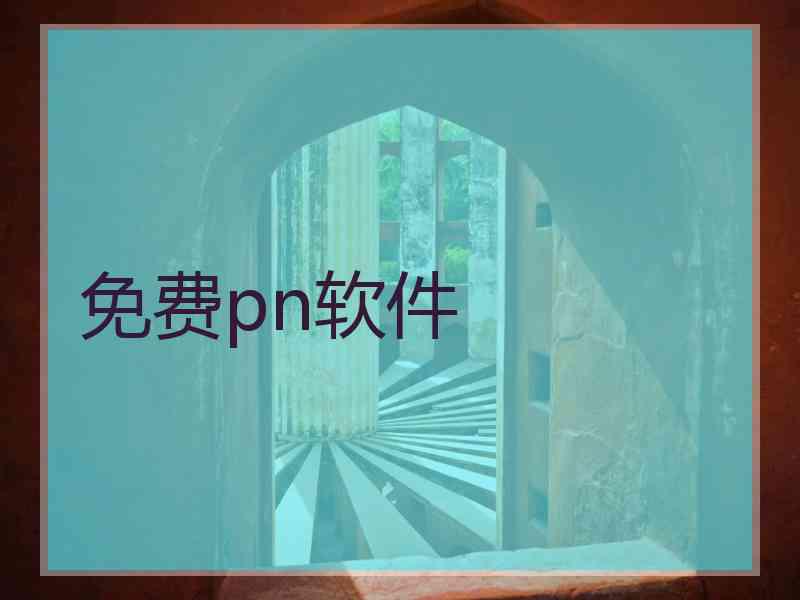 免费pn软件